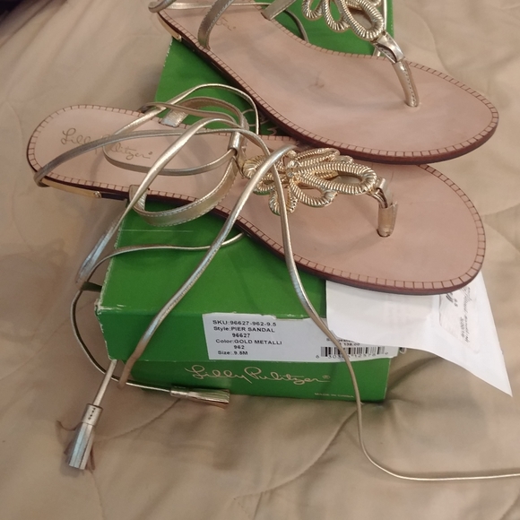 COPY - Lilly Pulitzer Sandals - Picture 3 of 6